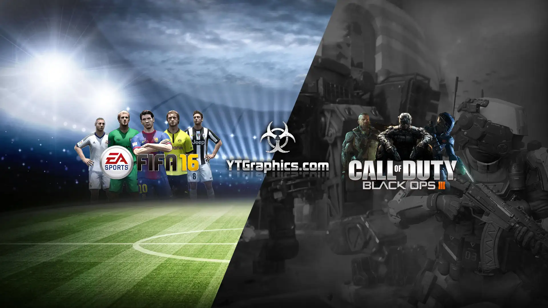 CoD: BO3 & FIFA 16 Banner