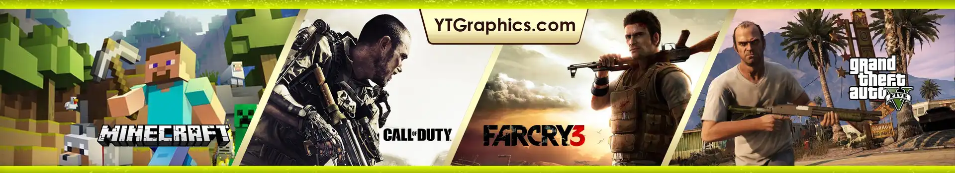 Mix: CoD, GTA:V, Minecraft, Farcry preview