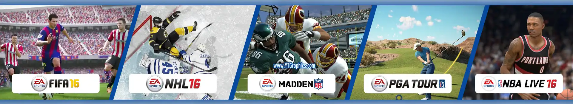 Mix: Sports Games: FIFA, NHL, Madden, PGA, NBA preview