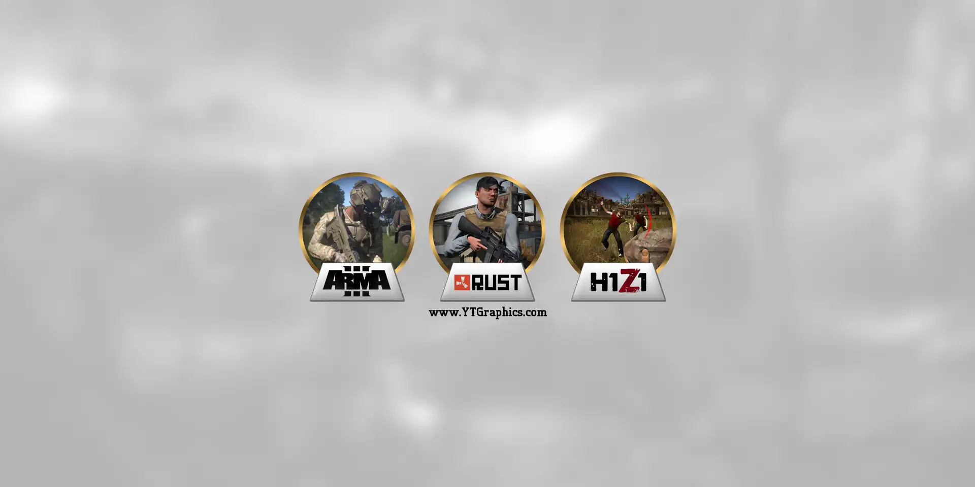 Mix: H1Z1, Arma III, Rust Banner