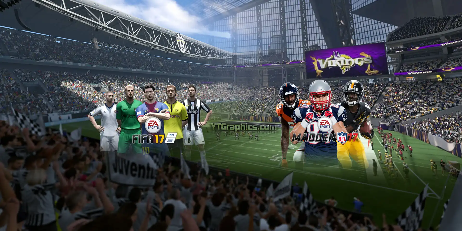 Mix: FIFA 17, Madden 17 Banner