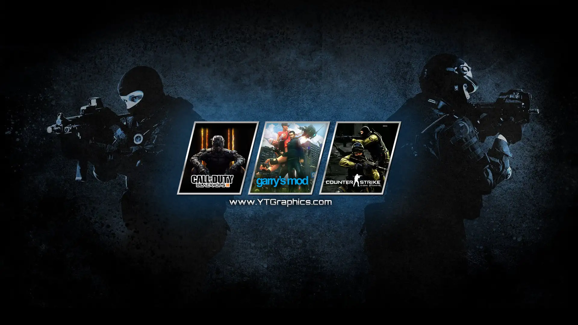 Mix: CoD: BO3, Garry’s Mod, CS:GO Banner
