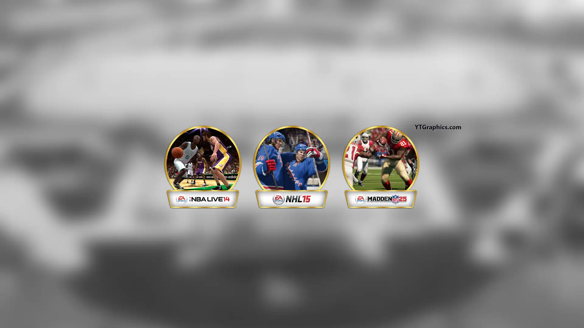 NHL, NBA, MADDEN Banner