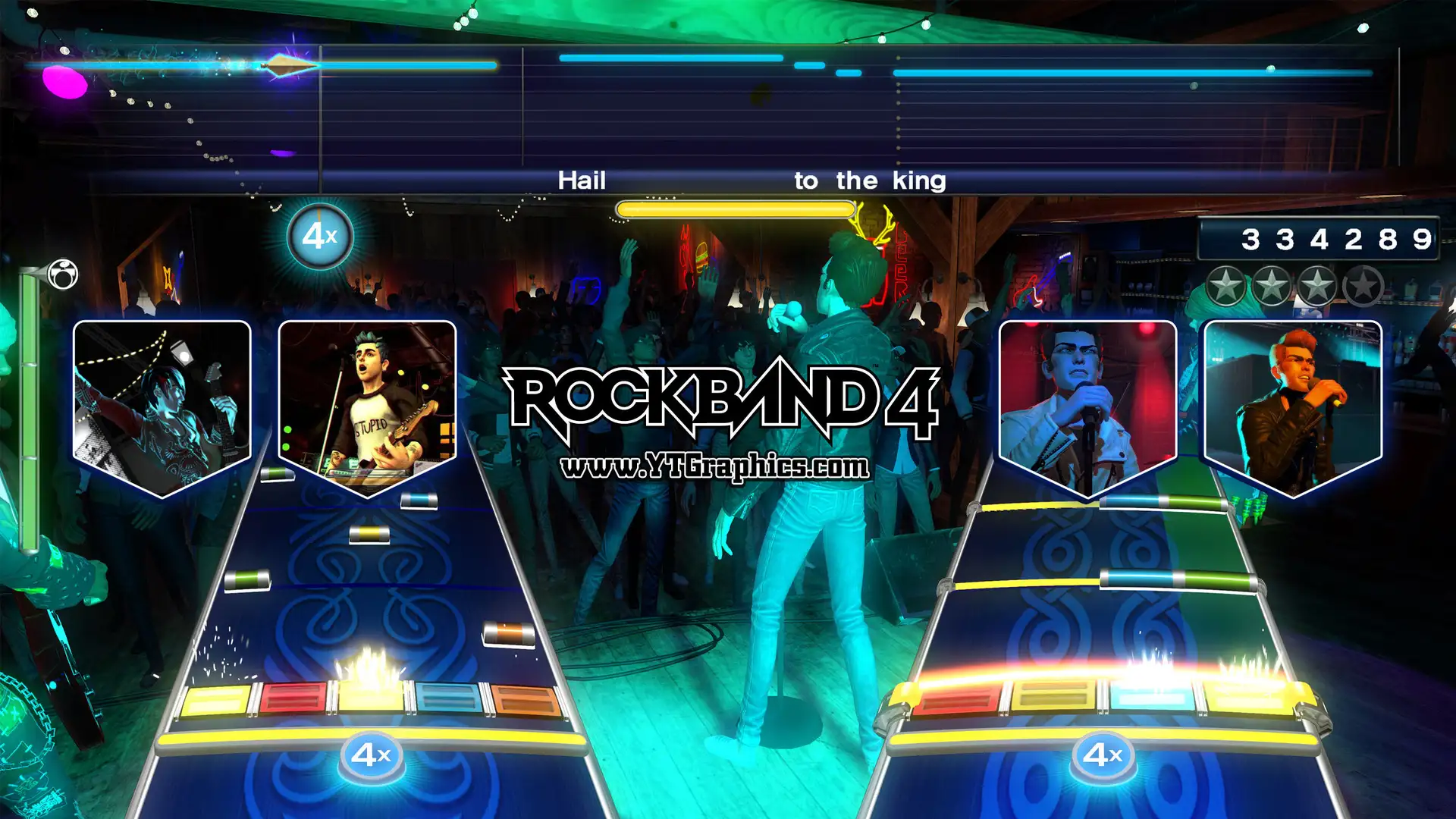 Rockband 4 Banner