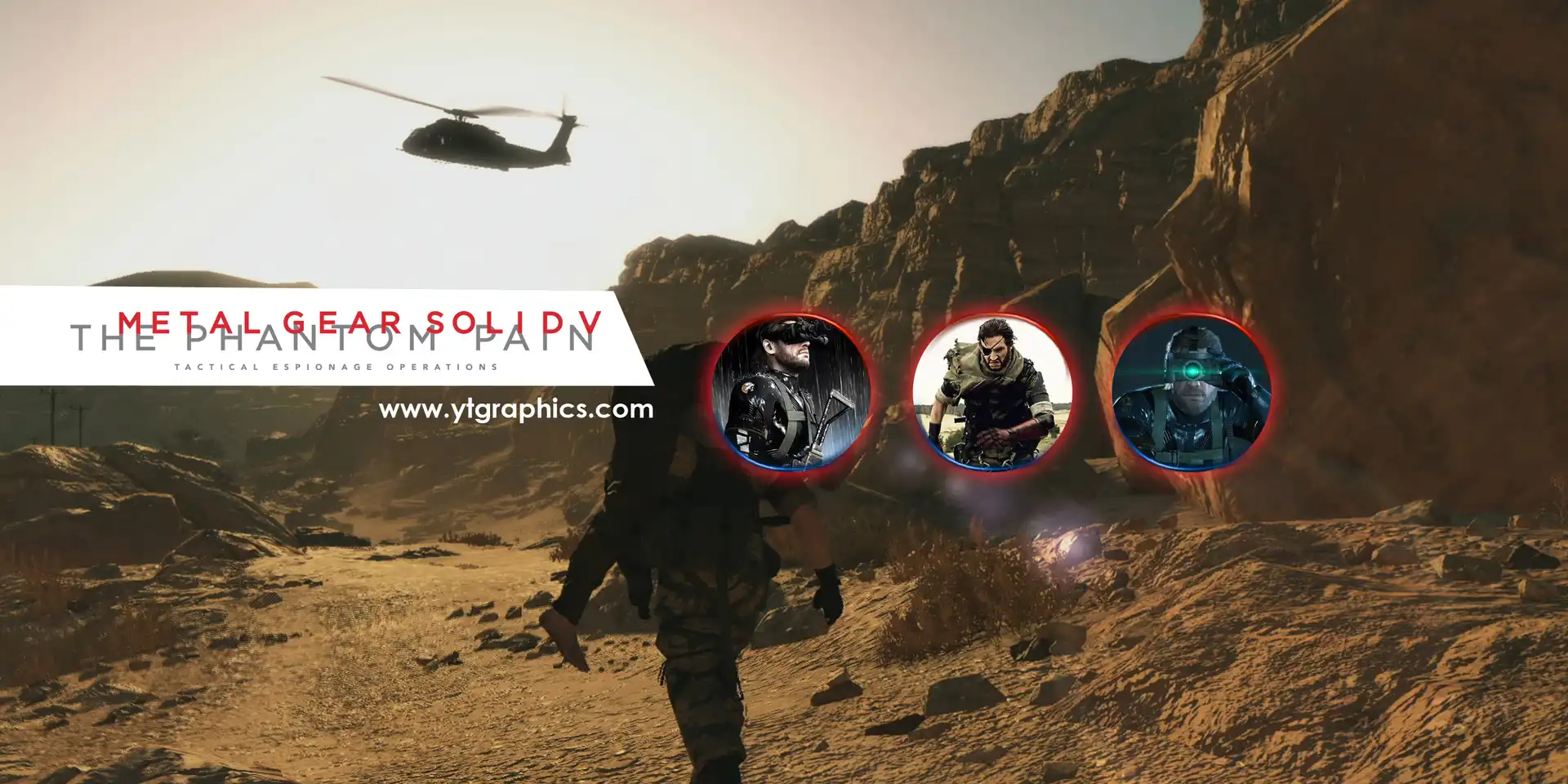 Metal Gear Solid V: The Phantom Pain Banner