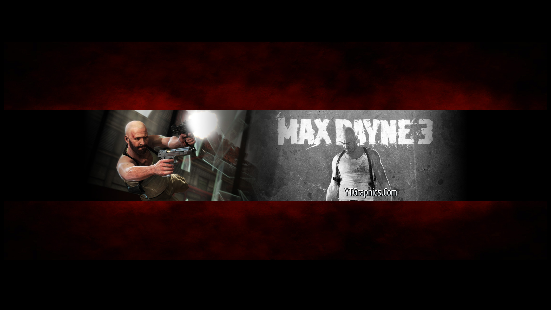 Max Payne 3 Youtube Channel Art Banner