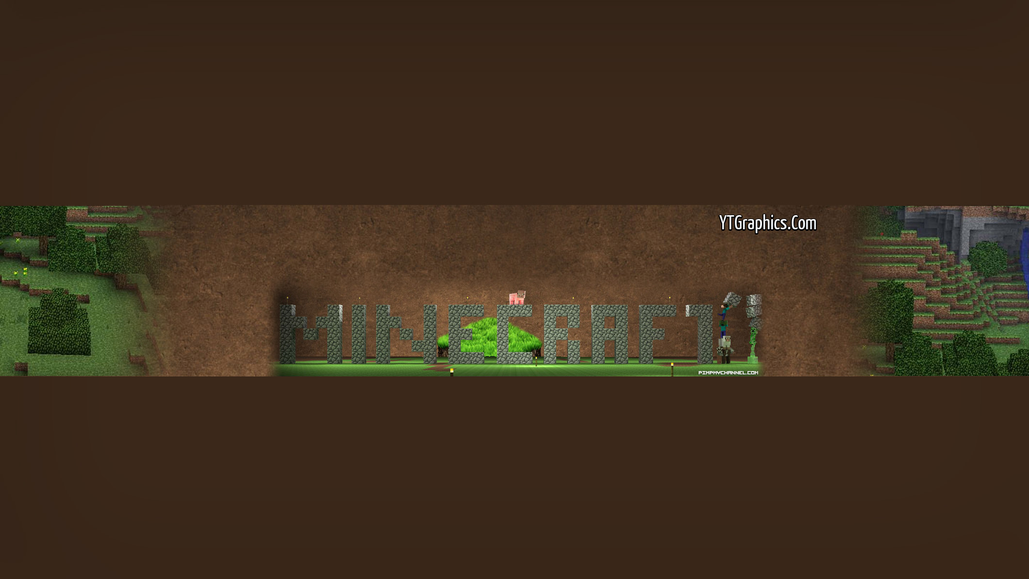 Minecraft 6 Youtube Channel Art Banner