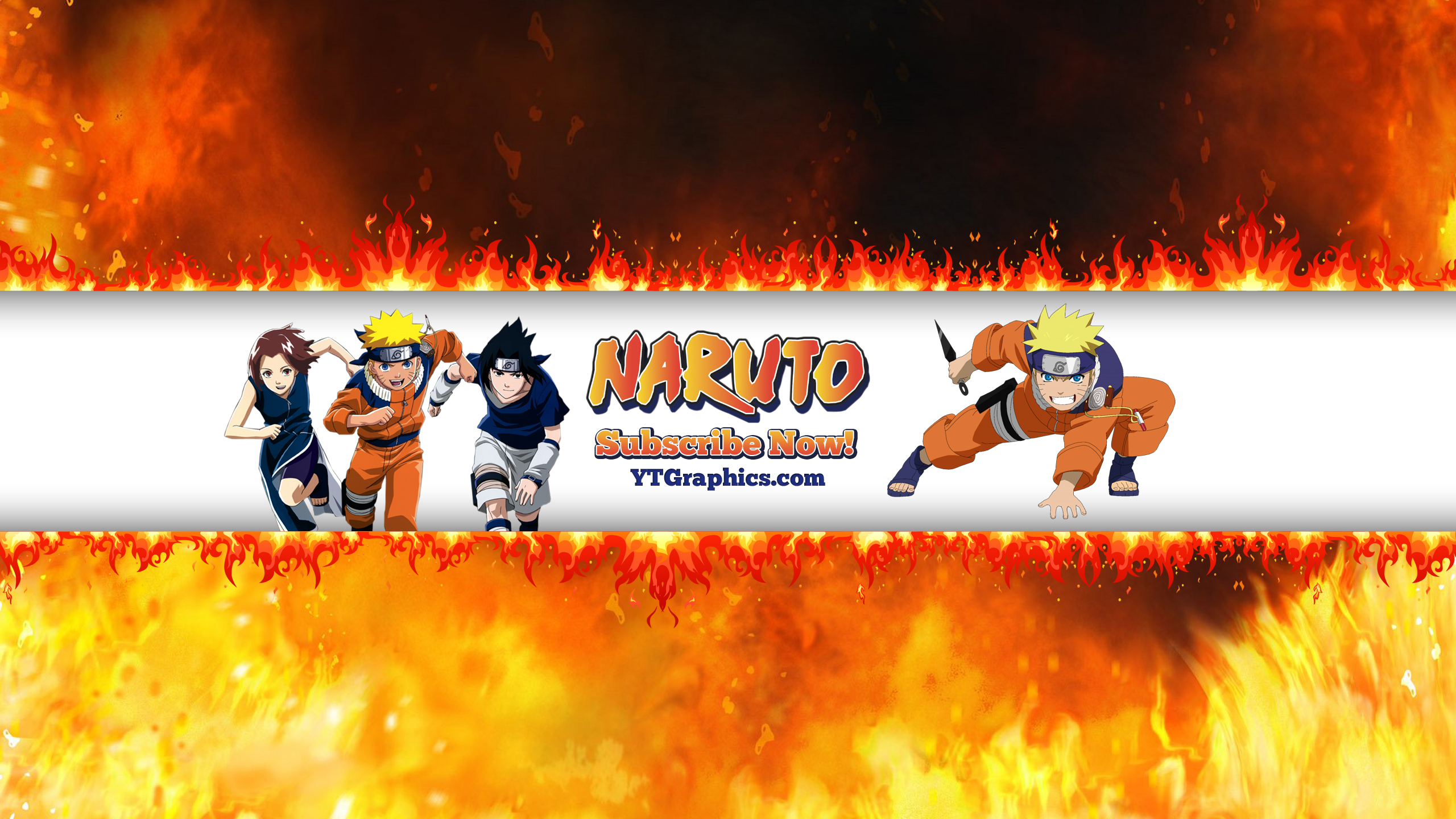 Naruto Youtube Banner zona naruto.