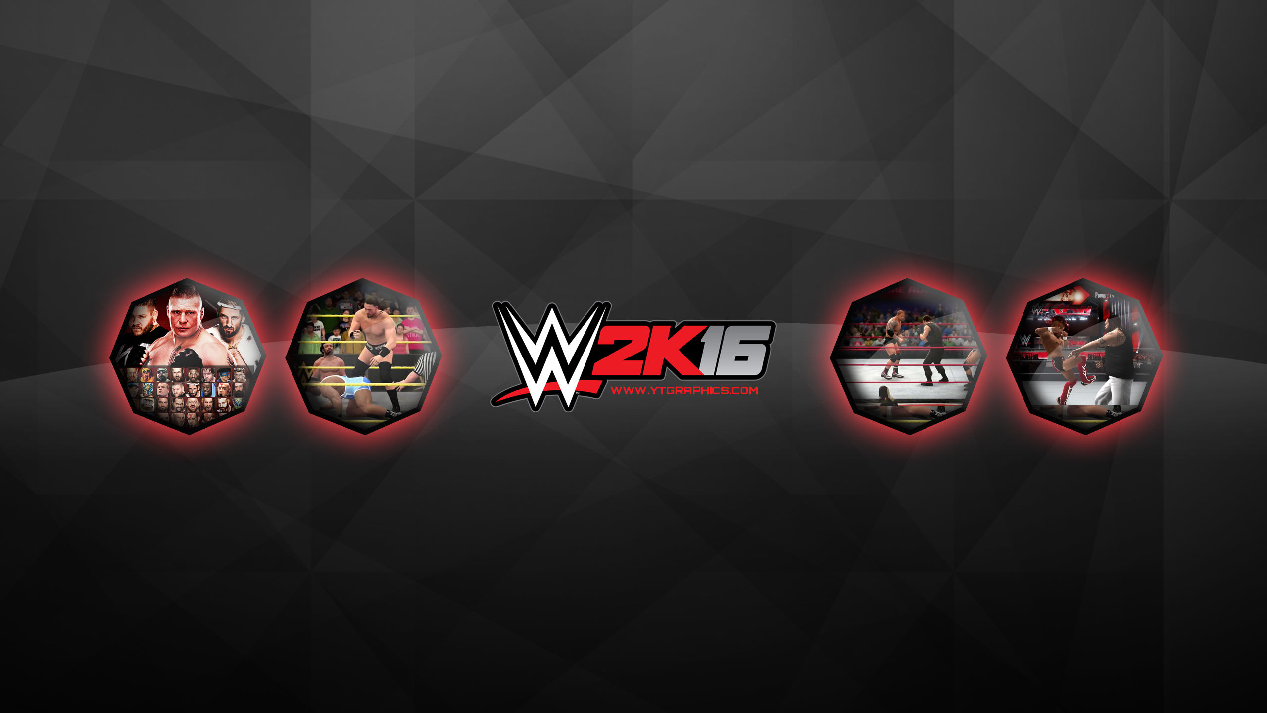 Wwe 2k16 Youtube Channel Art Banner