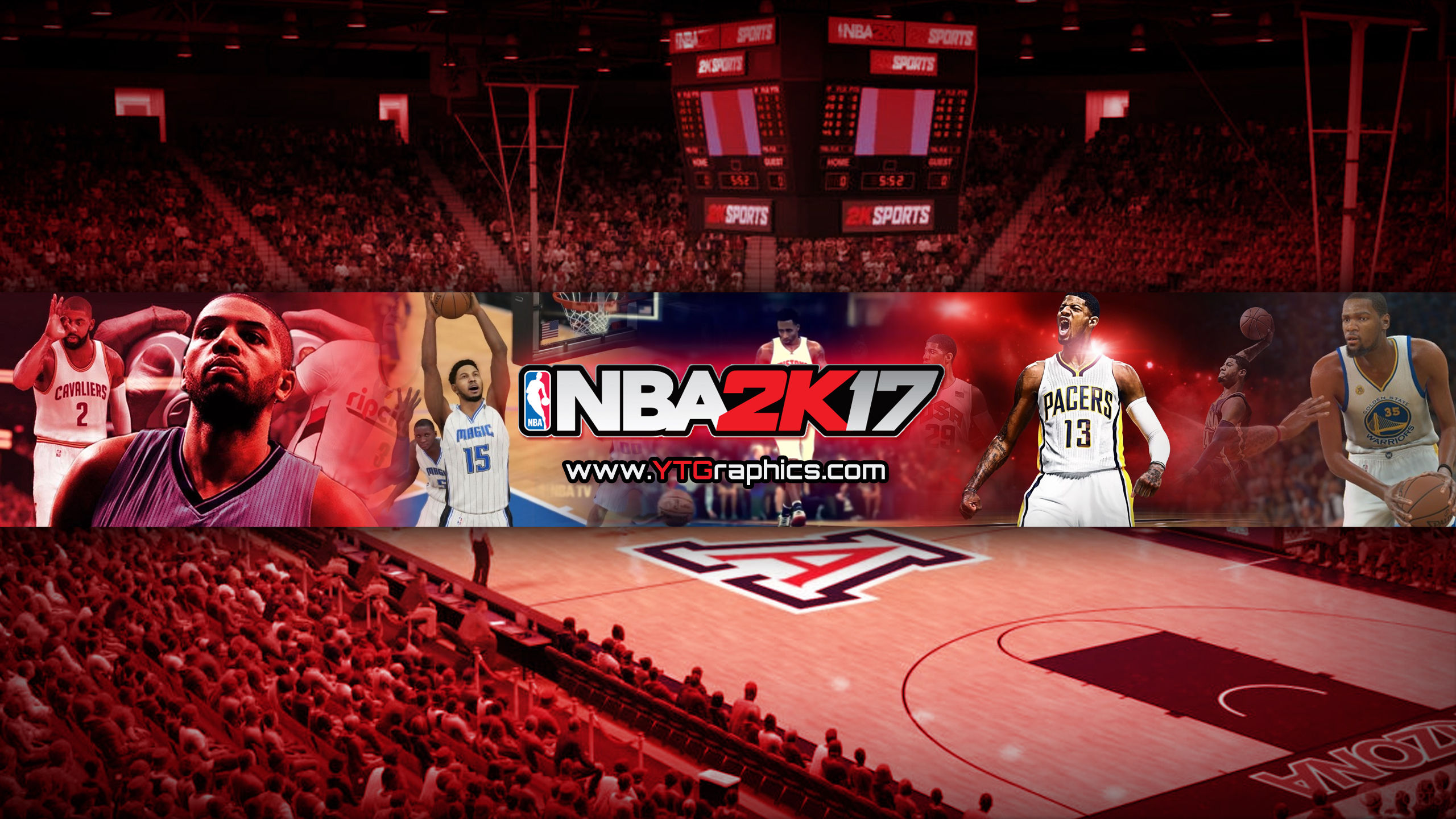 NBA2k17 YouTube Channel Art Banner