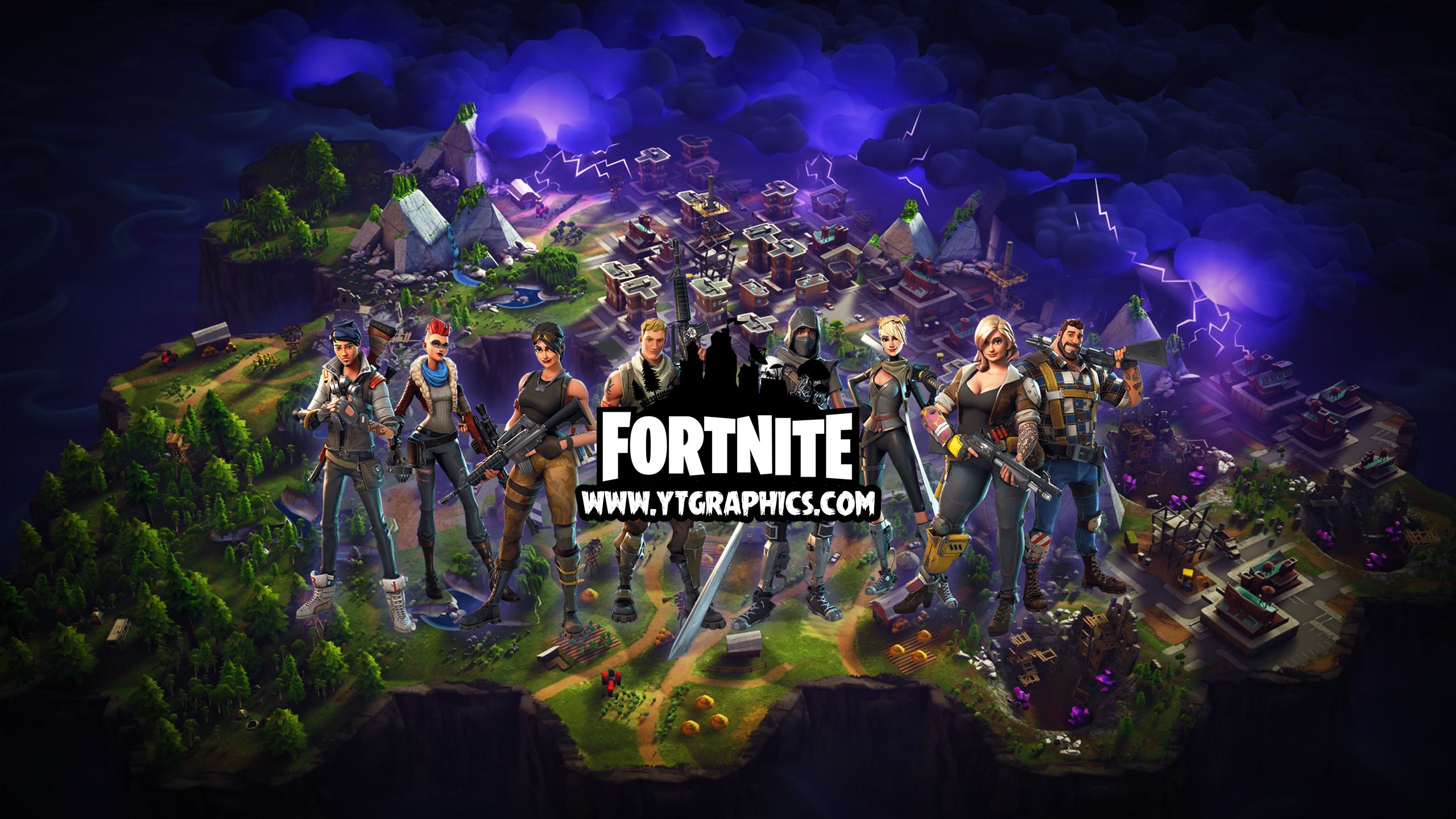 Fortnite YouTube Channel Art Banner